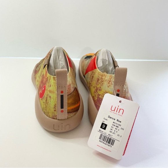 Size 9 NWT UIN Slip On Shoes Comfortable Loafers Dance Now - Picture 4 of 8